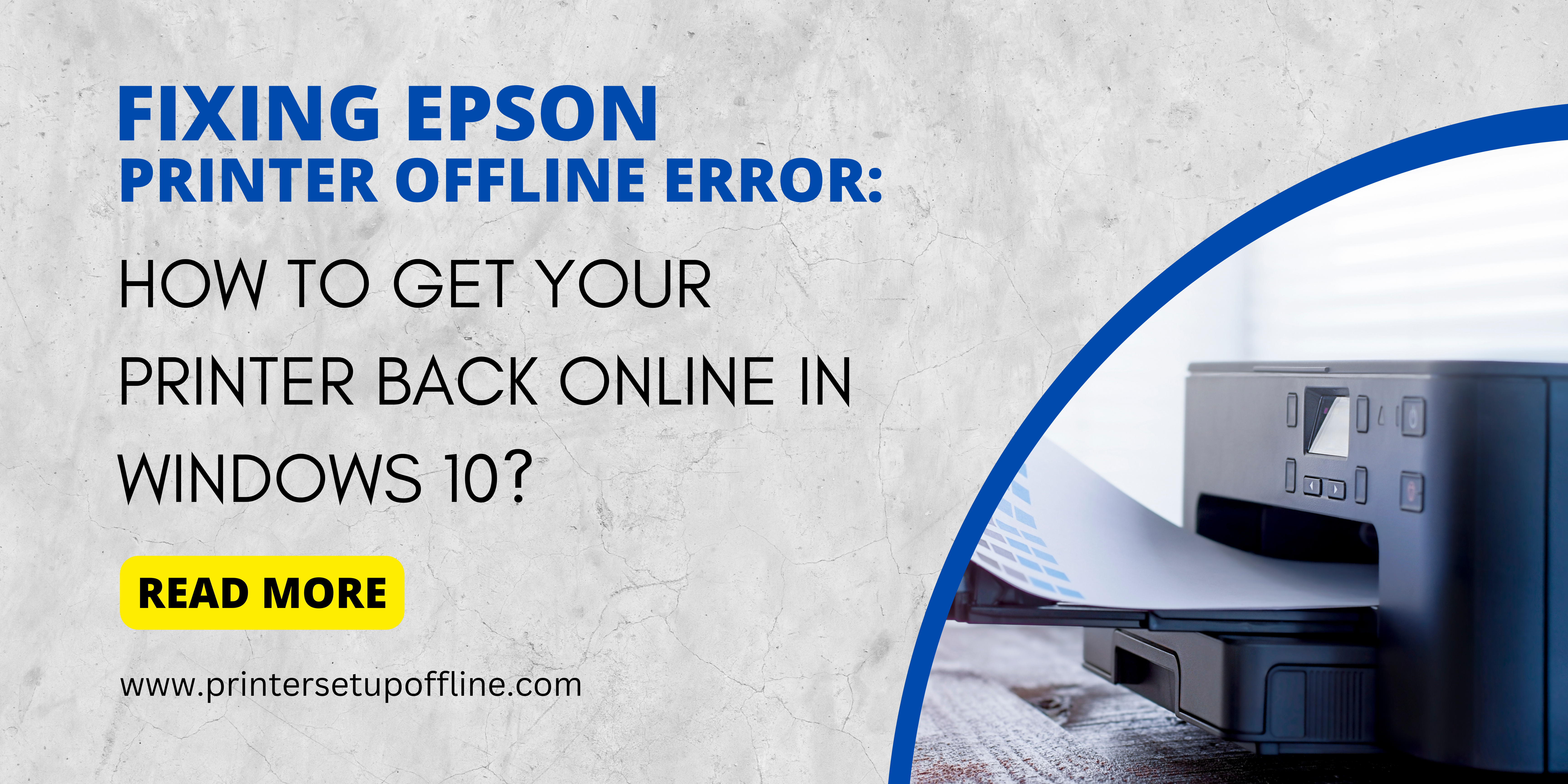 Epson Printer Offline Error