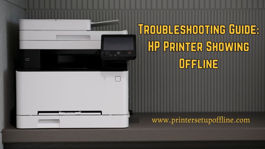HP Printer Showing Offline